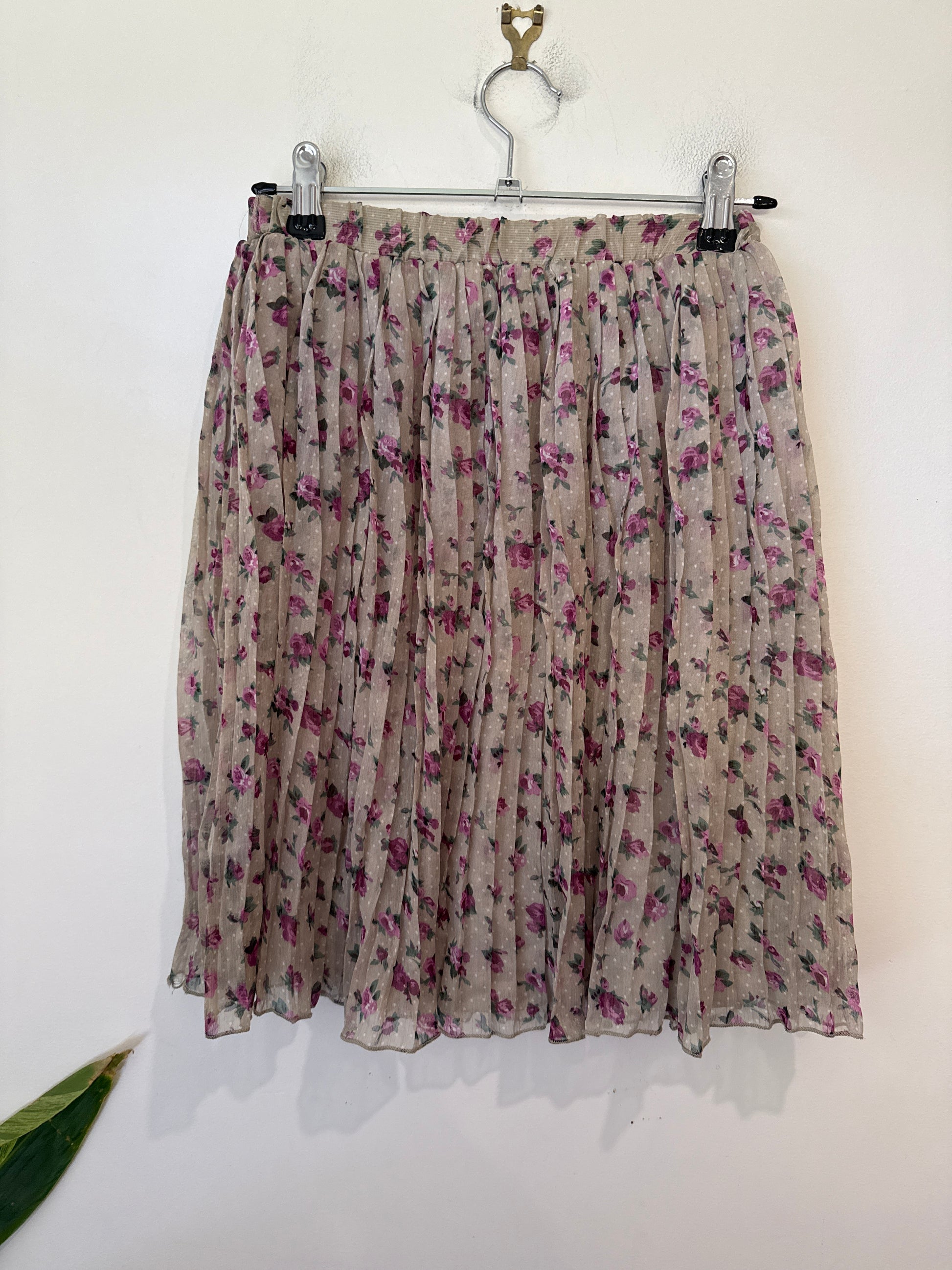 Otto Mode Pleated Plissé Skirt Size 8