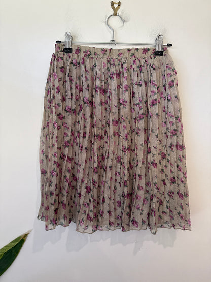Otto Mode Pleated Plissé Skirt Size 8