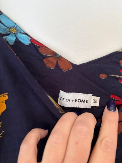 Peta + Rome Spaghetti Strap Tank Top Size M | U/Arm to U/Arm 46cm