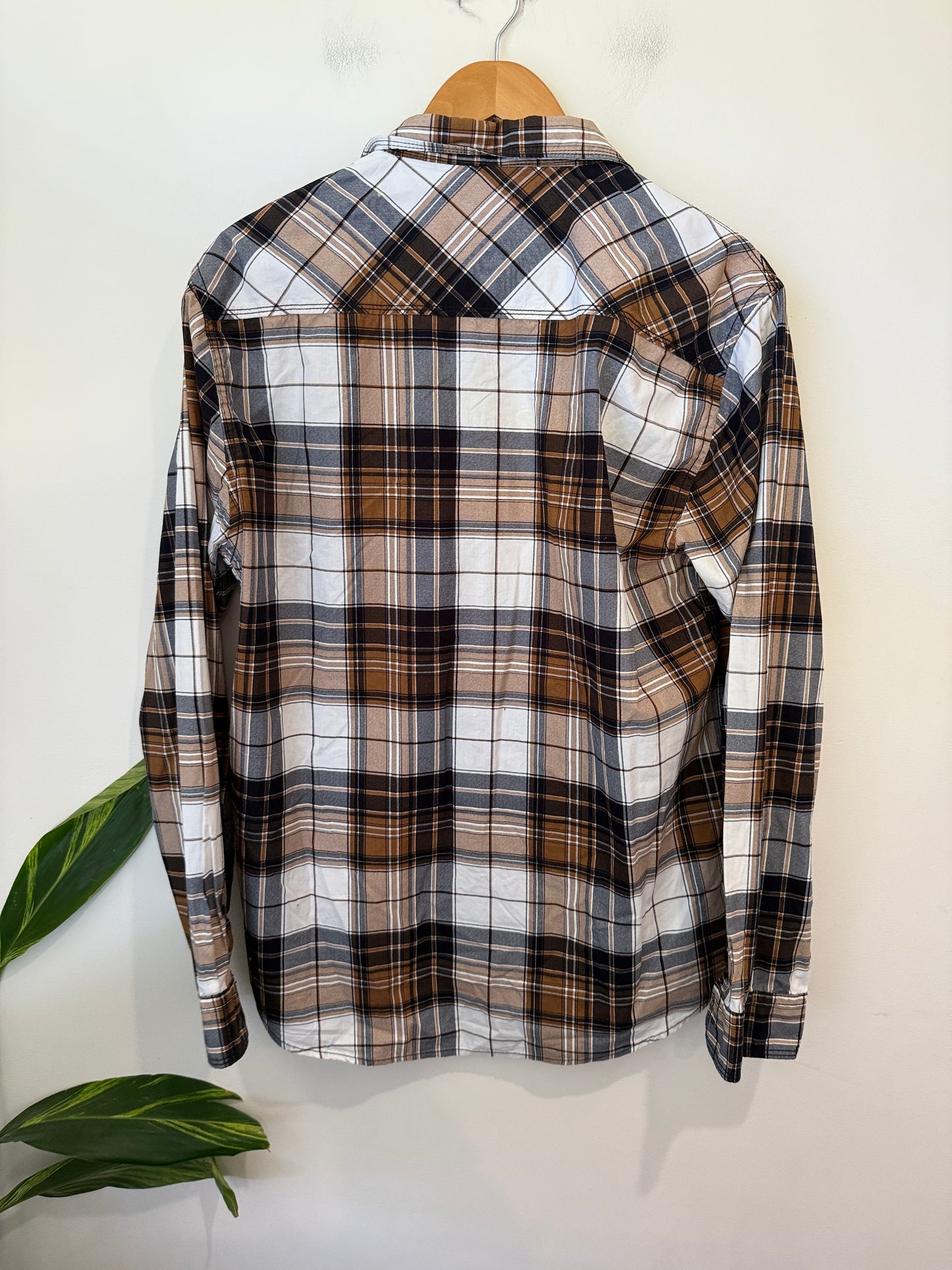 Yankee Plaid Flannel Shirt Size XL