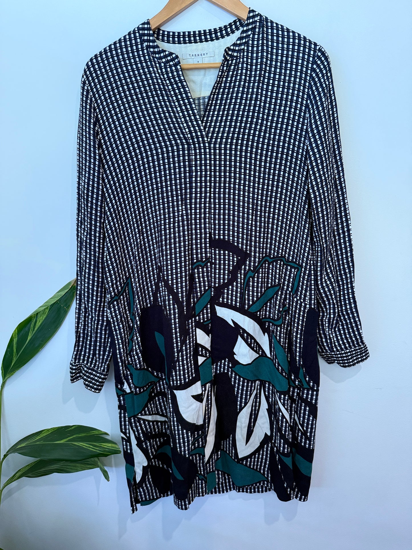Trenery Frapp Tunic Dress Size 8
