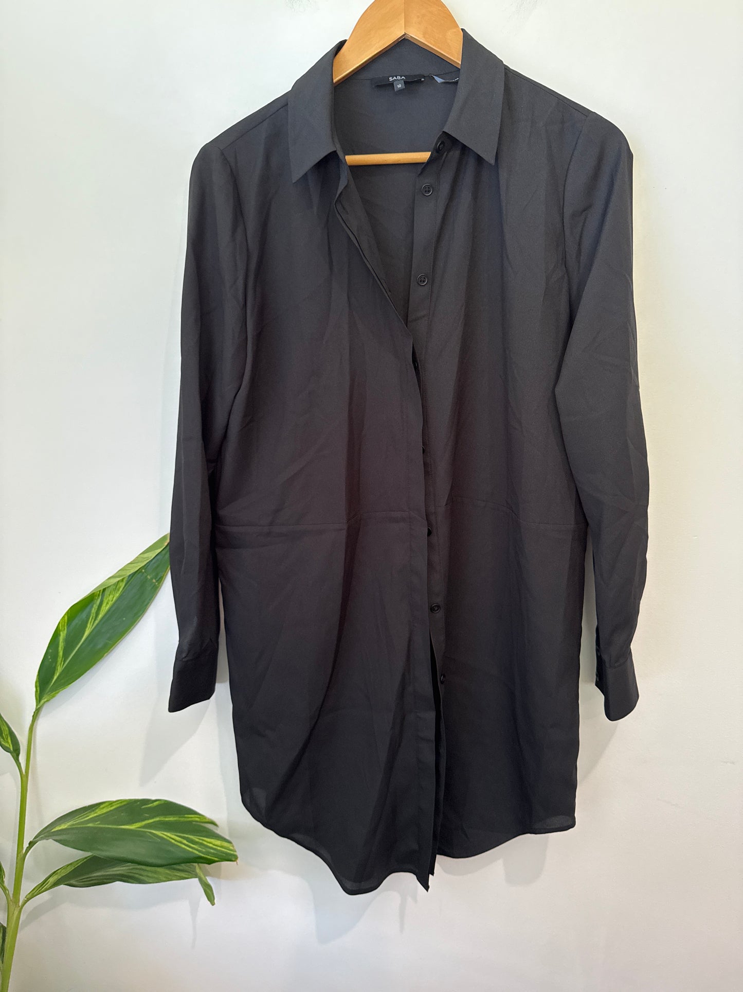 Saba Relaxed-fit Shirt Dress Size 10