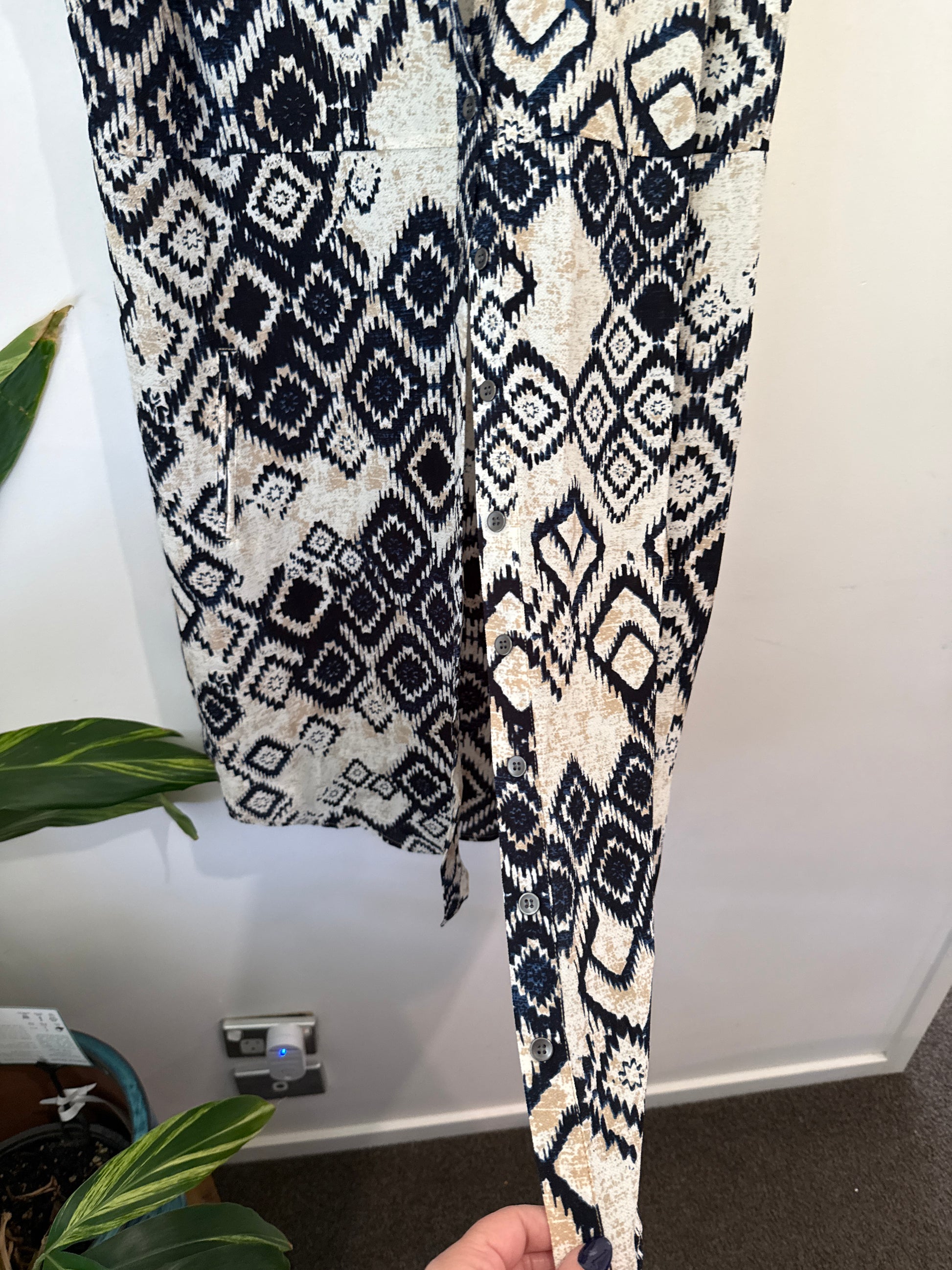 Suzannegrae Sleeveless Shirtdress Size M