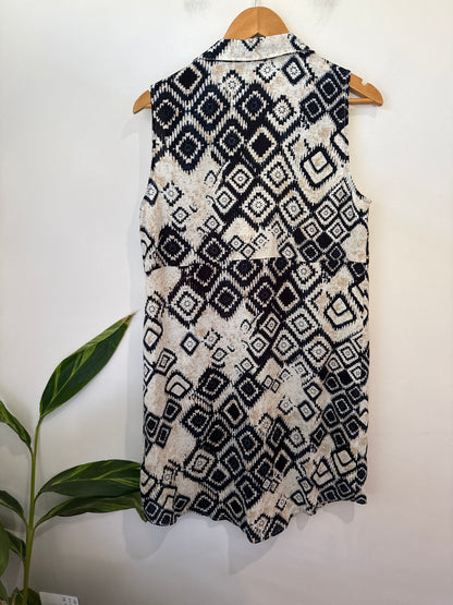 Suzannegrae Sleeveless Shirtdress Size M