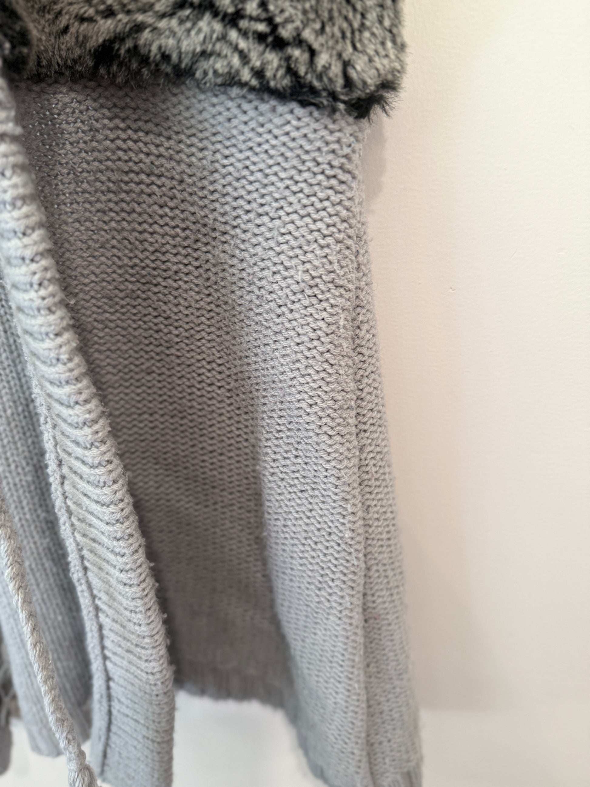 Who's Henri Cardigan Sweater Size L