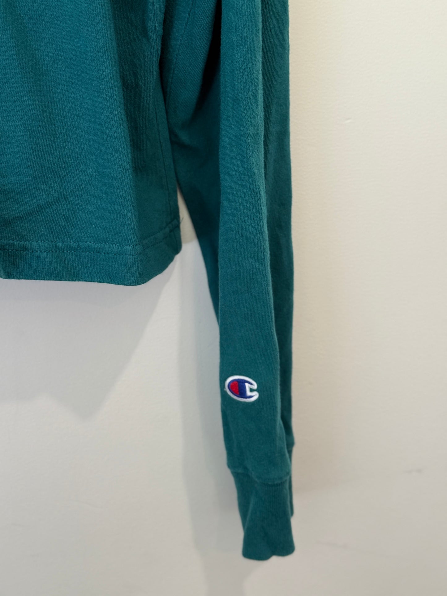 Champion Cropped Hoodie Size XS