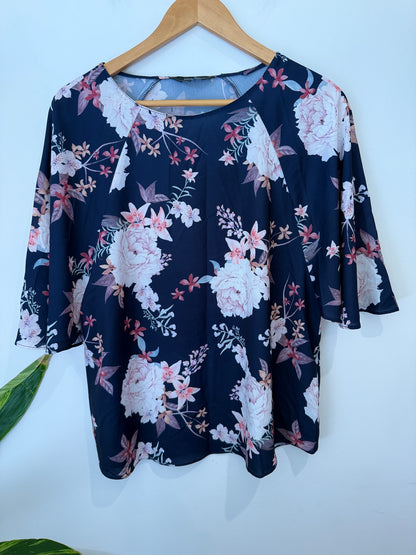 Pagani Floral Top Size 12