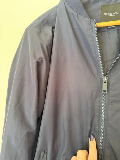 Brave Soul Bomber Jacket Size M