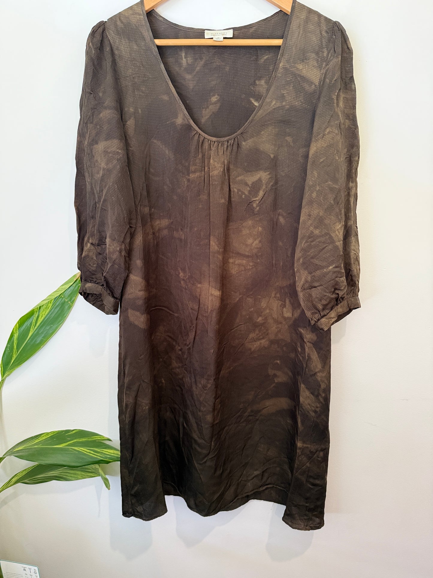 Witchery Shift Tunic Dress Size 10 | U/Arm to U/Arm 49cm