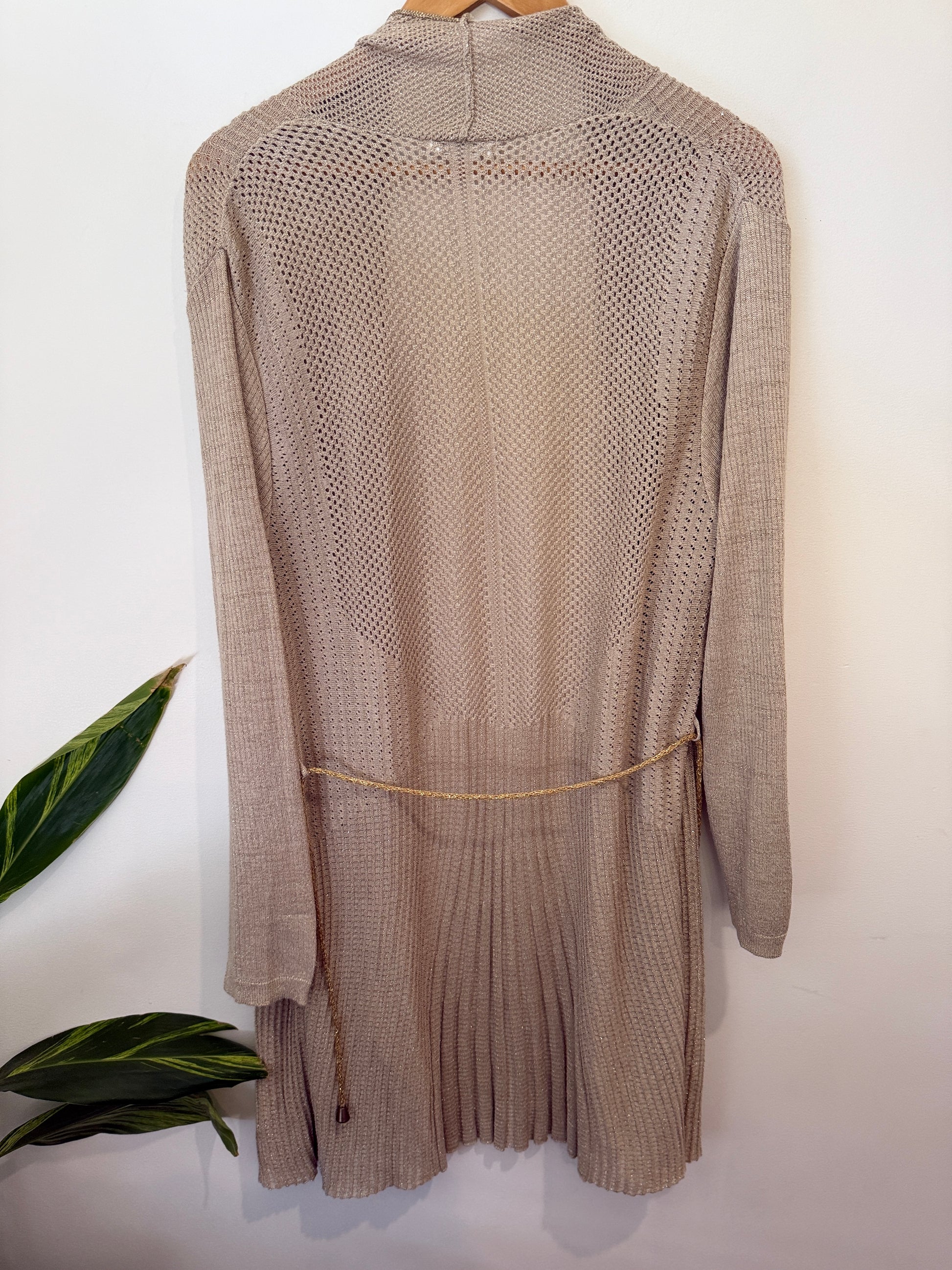 Lowaikiki Ribbed Cardigan Size 3XL | U/Arm to U/Arm 53cm