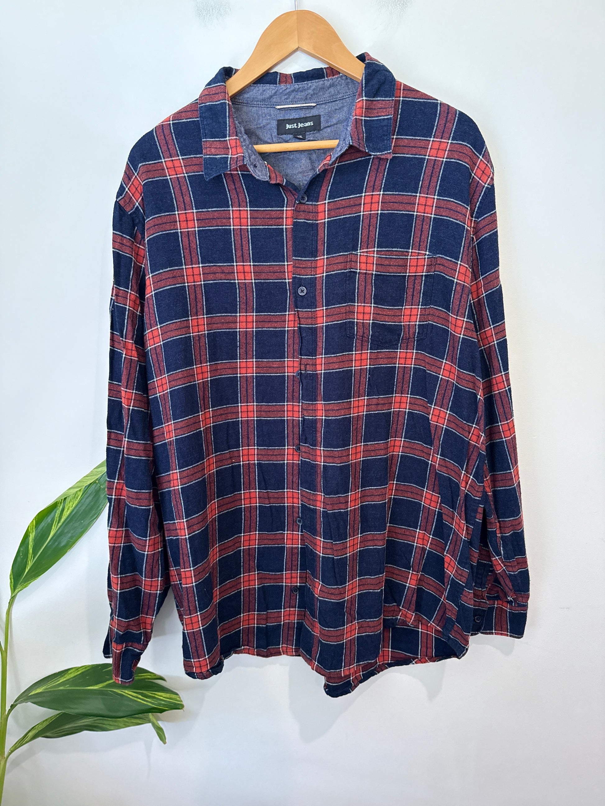 Just Jeans Flannel Shirt Size XXXL