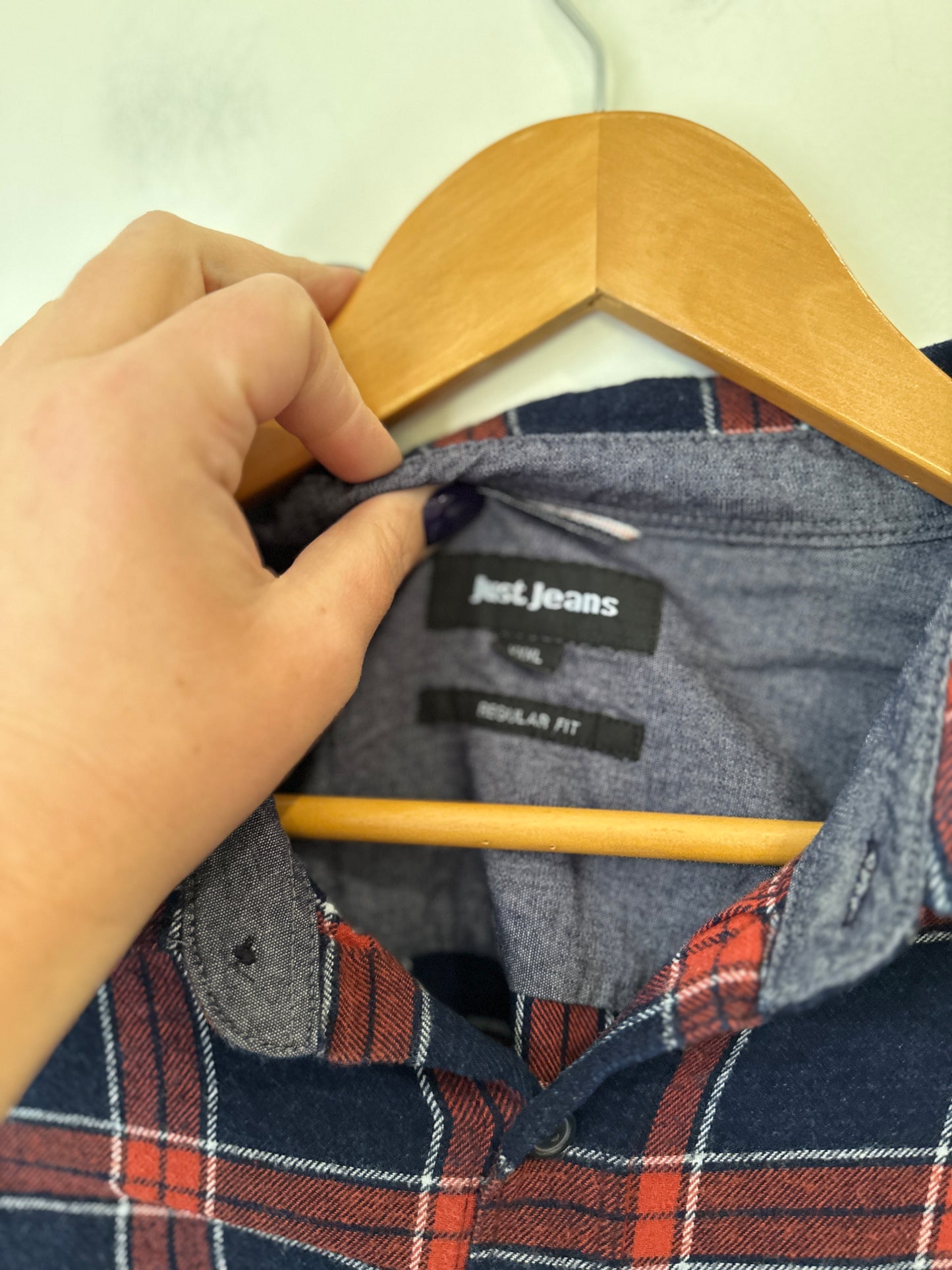 Just Jeans Flannel Shirt Size XXXL