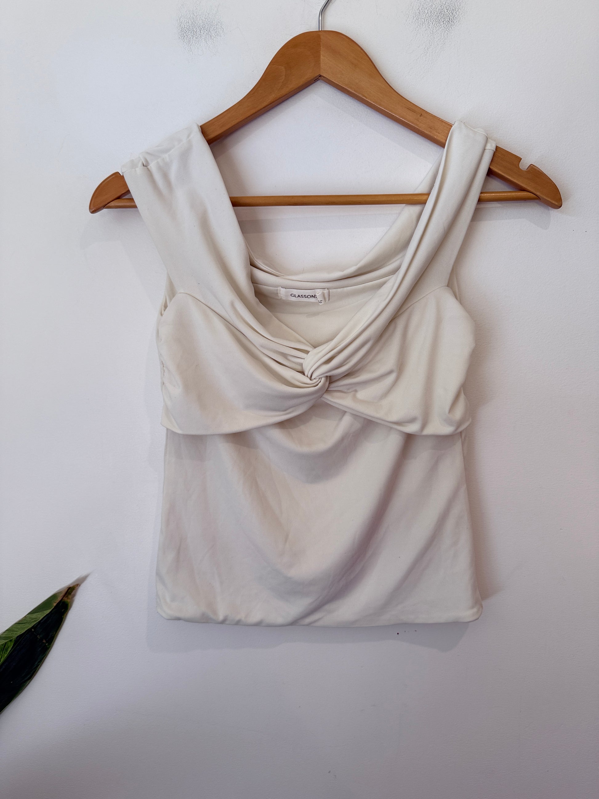 Glassons Knot-front Tank Top Size S