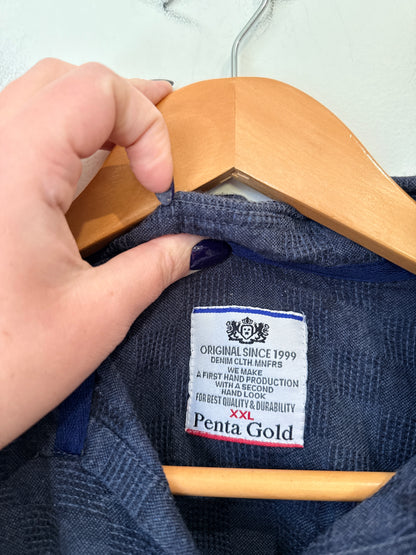 Penta Gold Button-up Shirt Size XXL