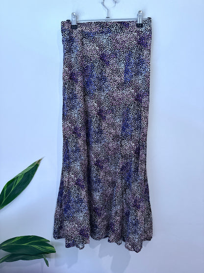 Anko Ditsy Floral Print Midi Skirt Size 6
