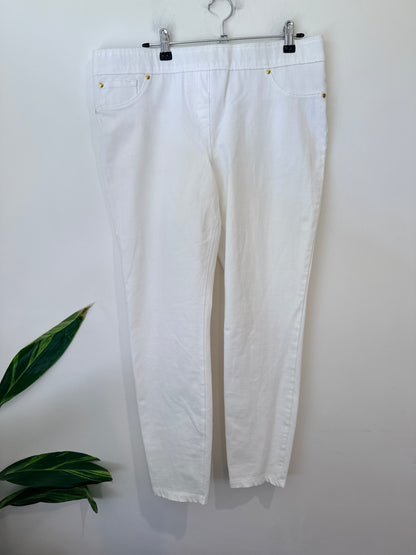 Luxe Denim Skinny Jeans Size L (16-18)