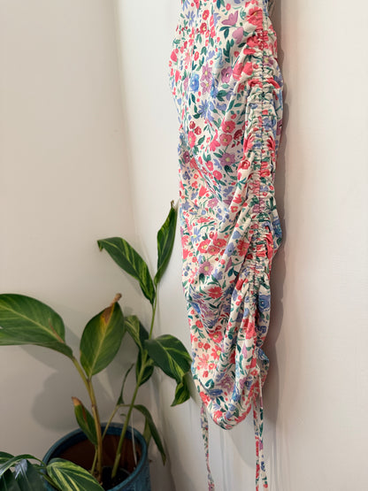 Princess Polly Ruched Halter Midi Dress Size 6