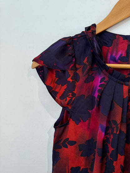 The Petite Collection Flutter-sleeve Shirt Size 12