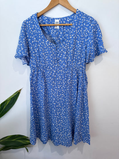 Anko Floral Mini Dress Size 14