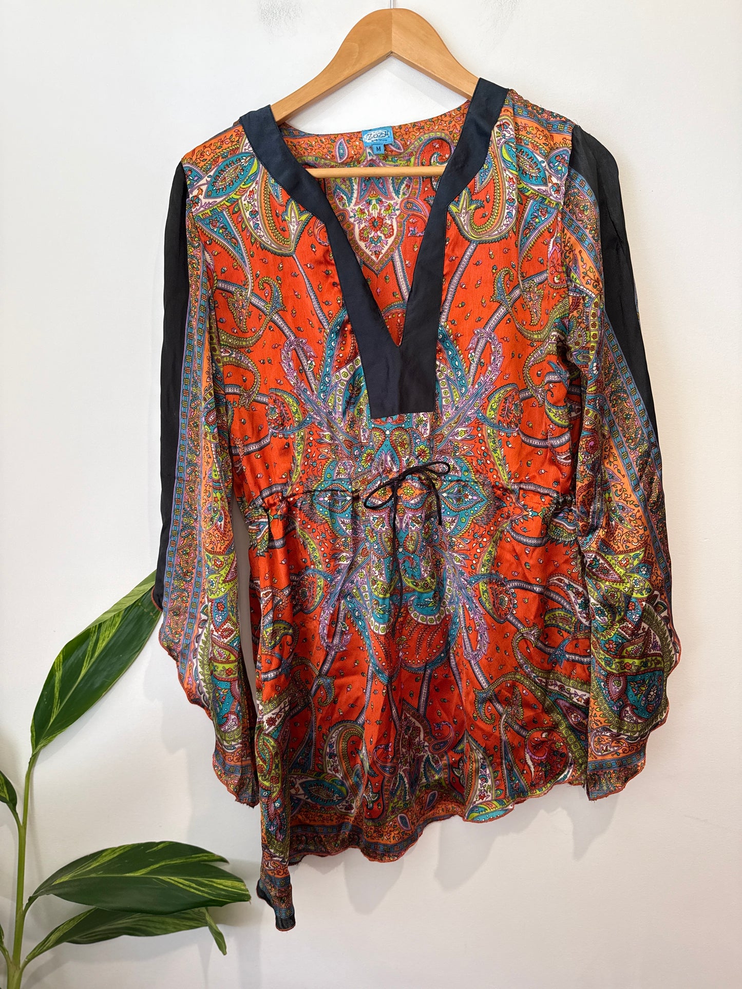Zoza Paisley-print Shirt Size M