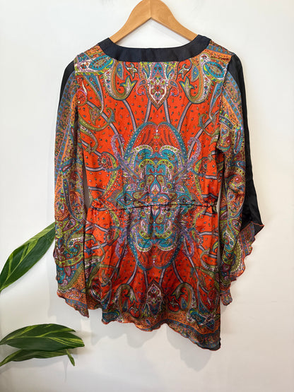 Zoza Paisley-print Shirt Size M