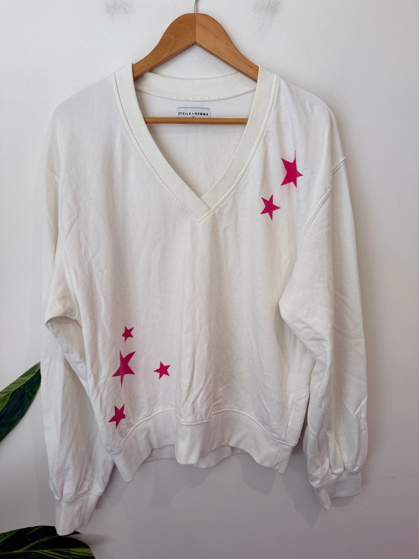 Stella + Gemma V-neck Sweater Size 10