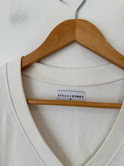 Stella + Gemma V-neck Sweater Size 10