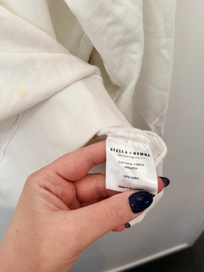 Stella + Gemma V-neck Sweater Size 10