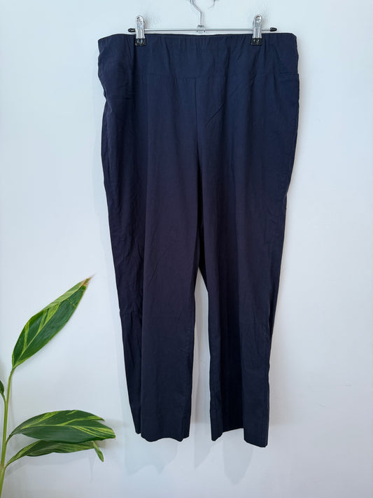 Verge (NZ Made) Cropped Trousers Size 14