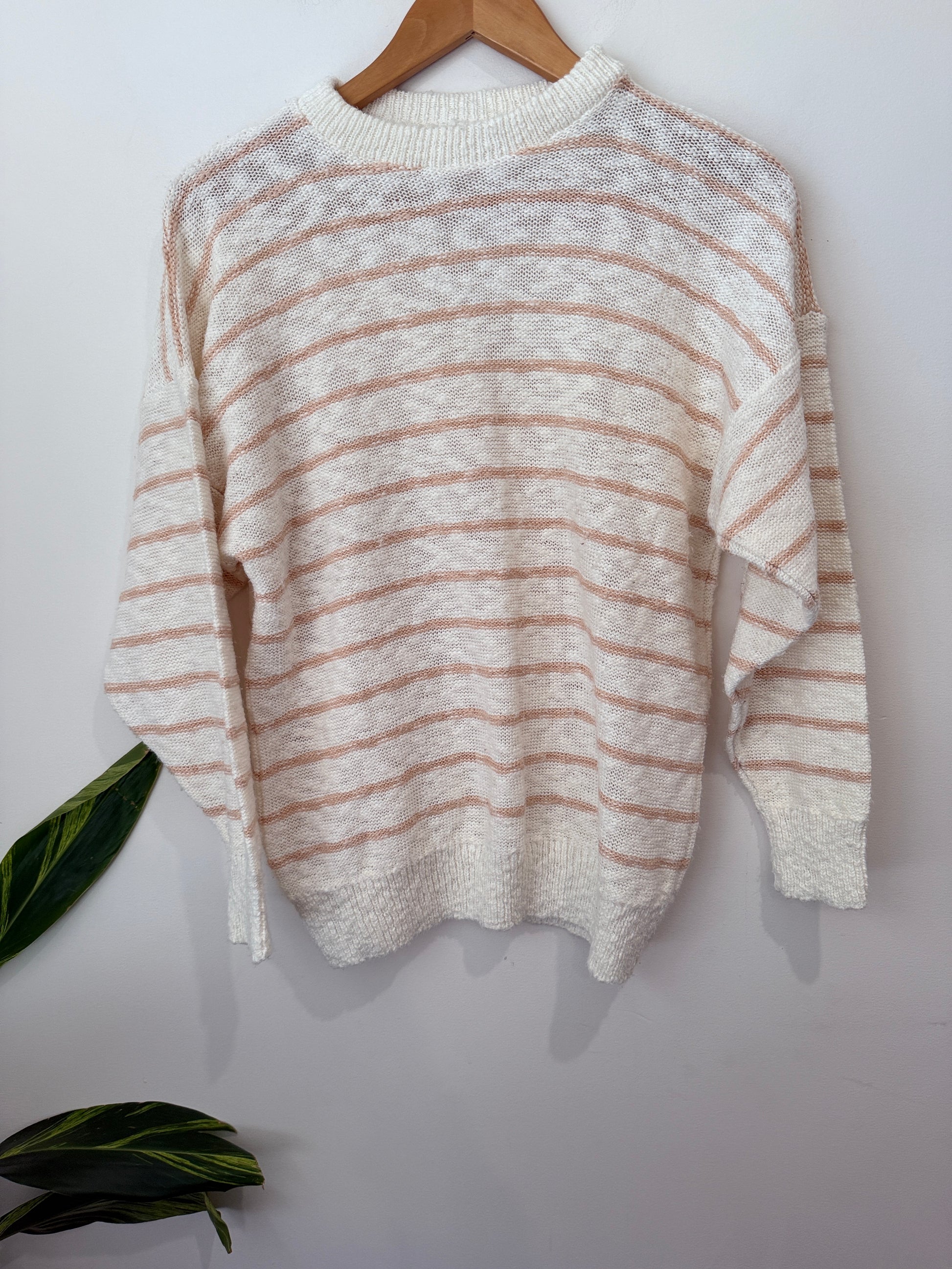 Brand Unknown Stripe Sweater Size L