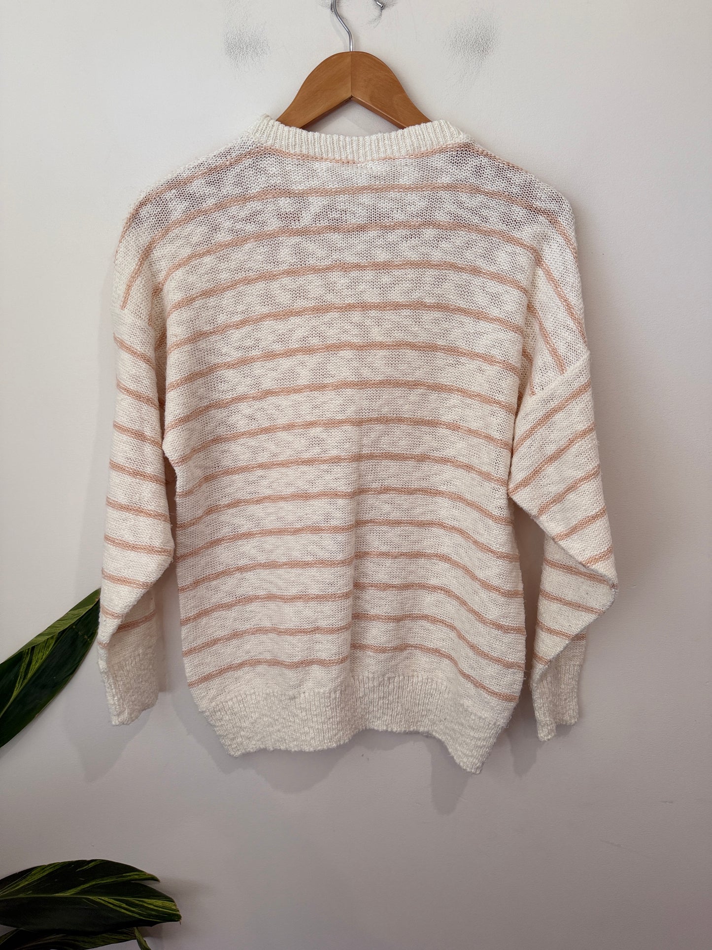 Brand Unknown Stripe Sweater Size L