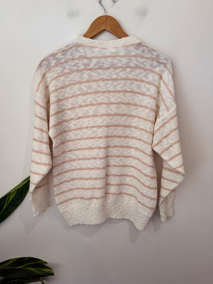 Brand Unknown Stripe Sweater Size L