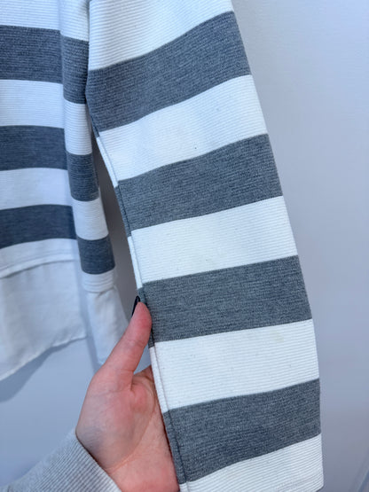Paper Scissors Striped Polo Shirt Size 14