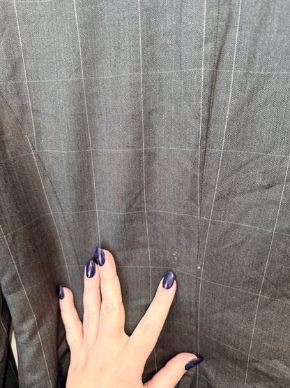 Brooksfield Donna Pinstriped Blazer Size 3 | U/Arm to U/Arm 49cm