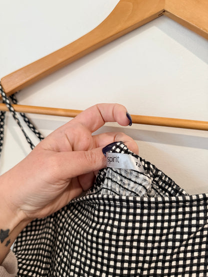 Spirit Gingham Maxi Slip Dress Size 12