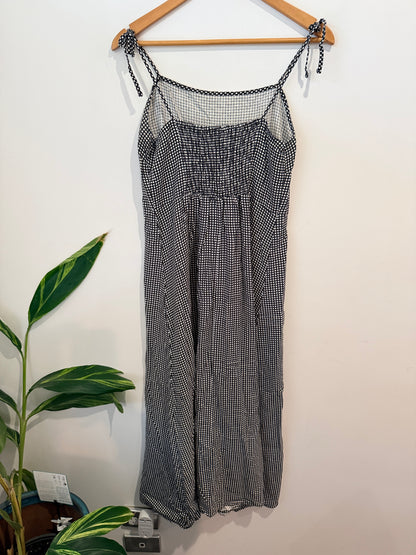 Spirit Gingham Maxi Slip Dress Size 12