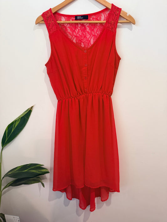 Urban Precinct Sleeveless Chiffon Dress Size U/Arm to U/Arm 42cm