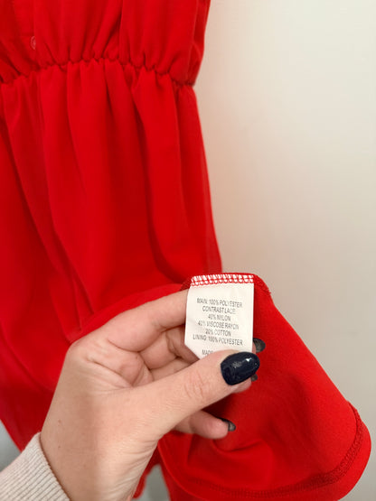 Urban Precinct Sleeveless Chiffon Dress Size U/Arm to U/Arm 42cm