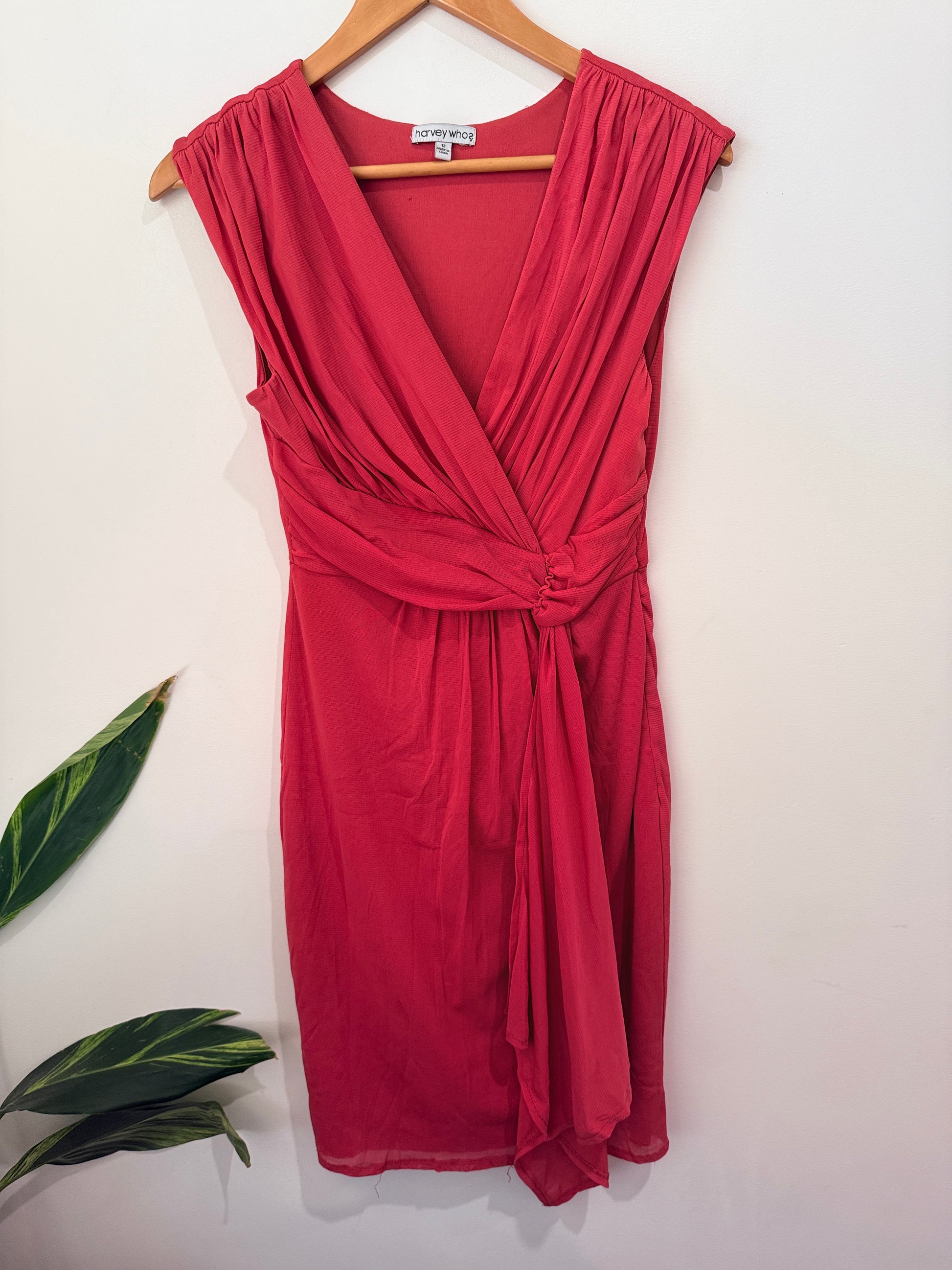 Harvey Who? Wrap Dress Size 12