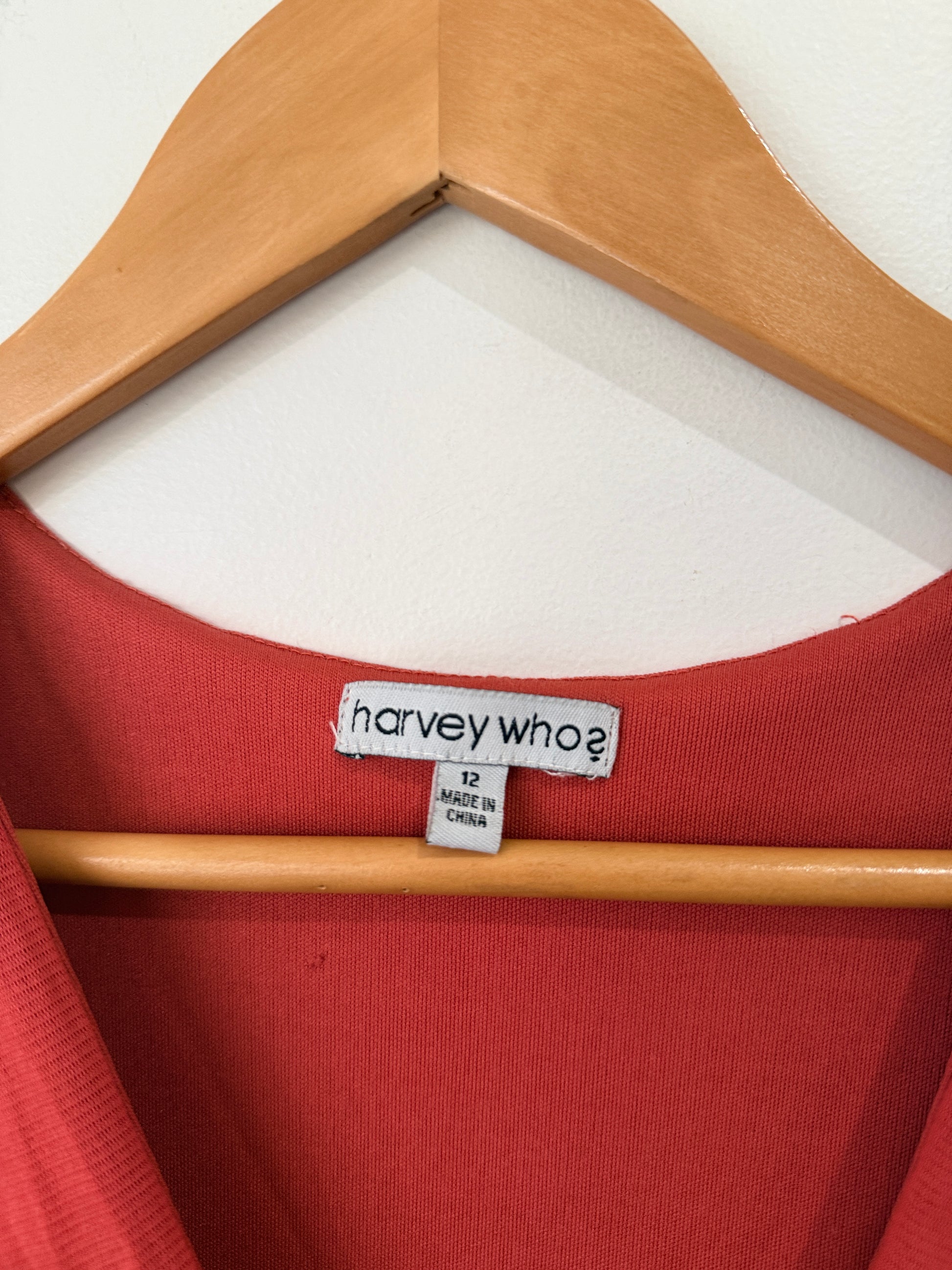 Harvey Who? Wrap Dress Size 12