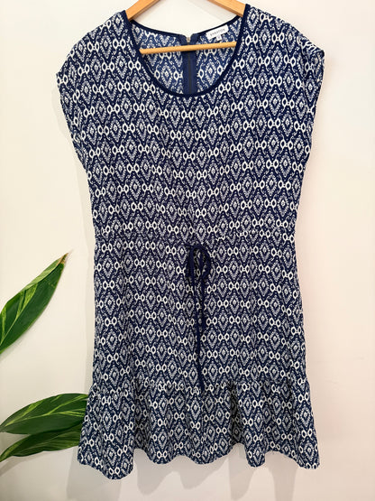 Shanton Patterned Minidress Size 12