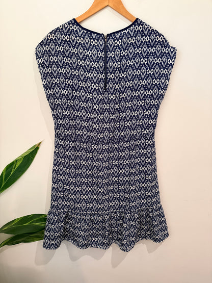 Shanton Patterned Minidress Size 12