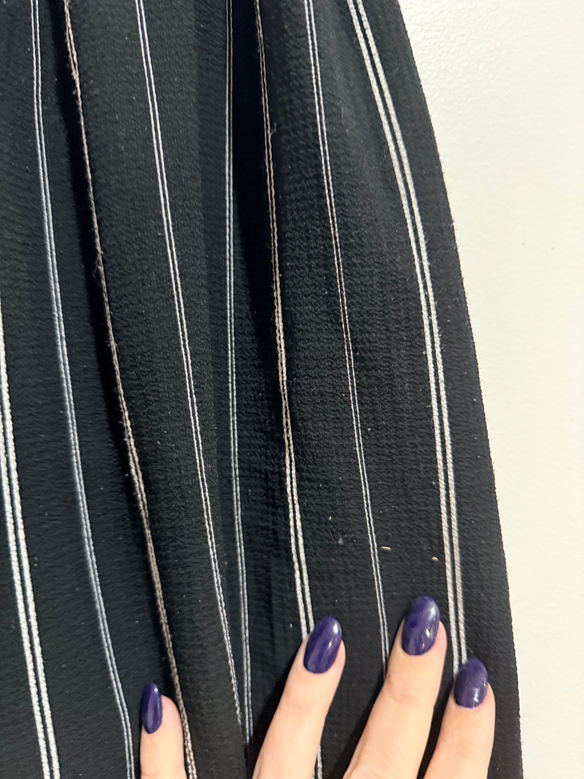Mirrou Stripe Wide Leg Trousers Size 12