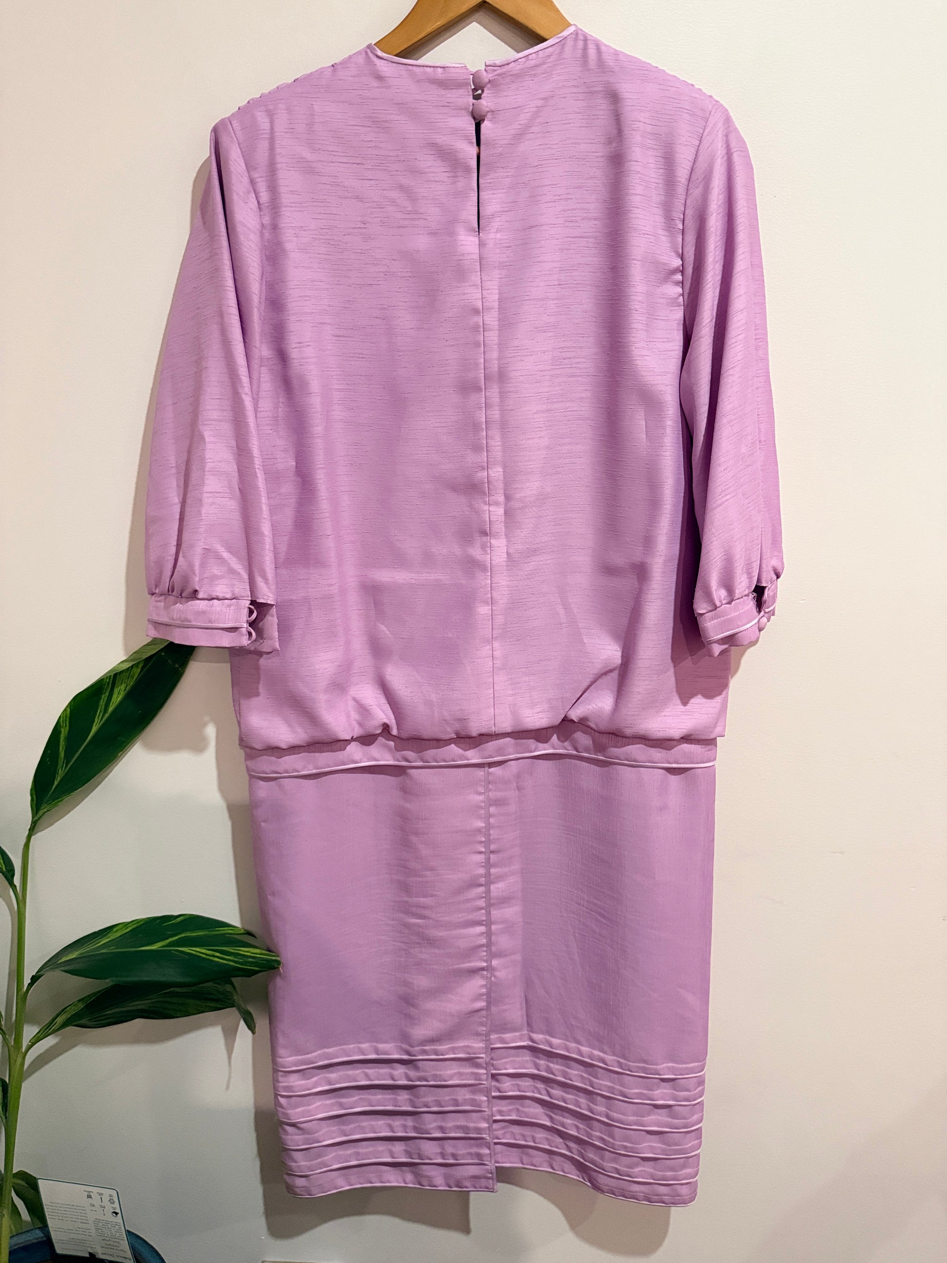Dagmar (NZ Made) Midi Tunic Dress Size 14 | U/Arm to U/Arm 53cm