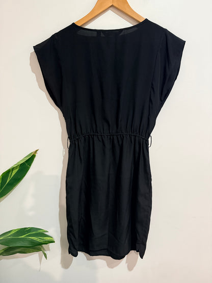 Glassons Cutout Neckline Cinched Waist Dress Size 8