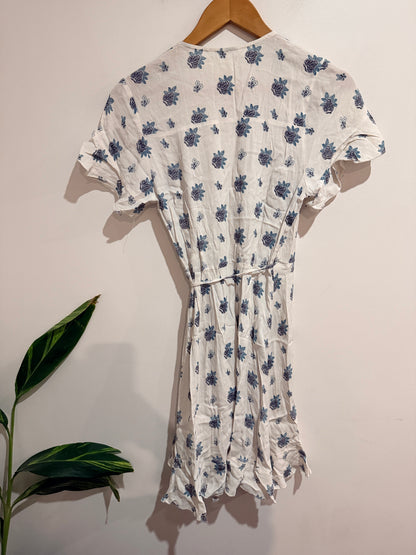 Supré Wrap Front Tie-waist Dress Size 8