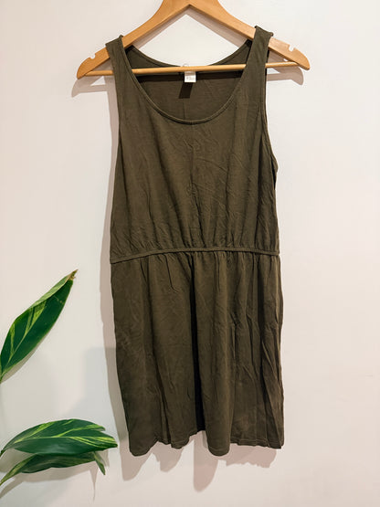 H&M Basic Sleeveless Fit And Flare Dress Size M