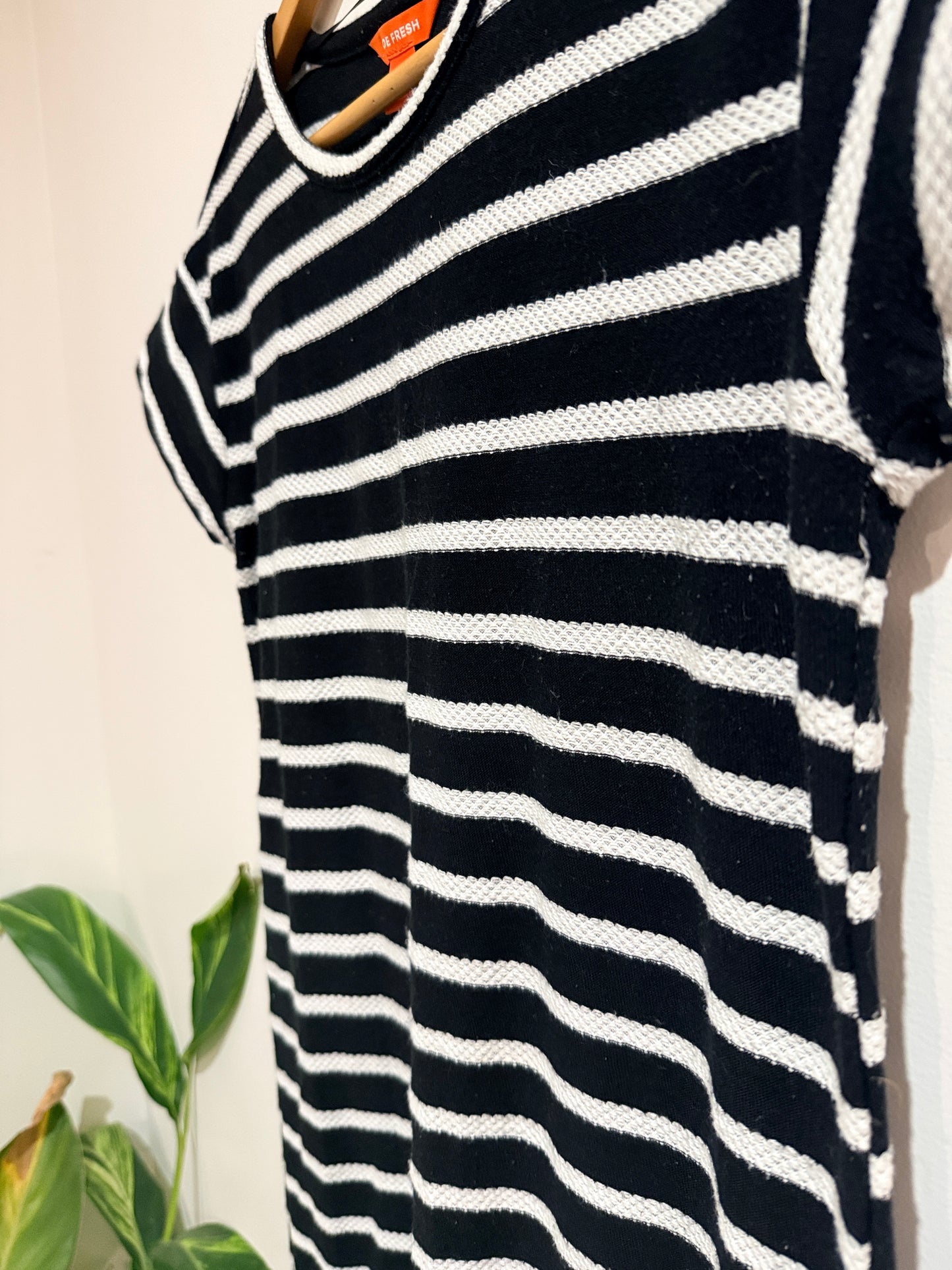 Joe Fresh Striped T-shirt Dress Size M