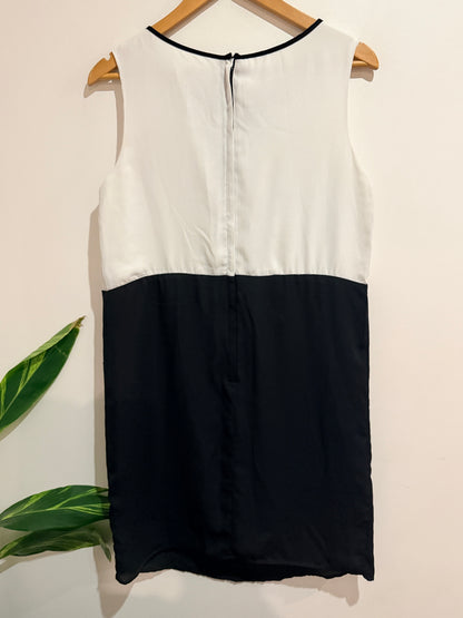 Brand Unknown Studded Colour Block Shift Dress Size 12