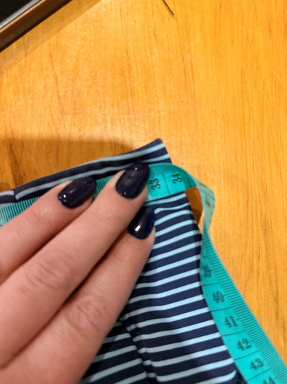 Lululemon Striped Sports Bra Size 33.5cm